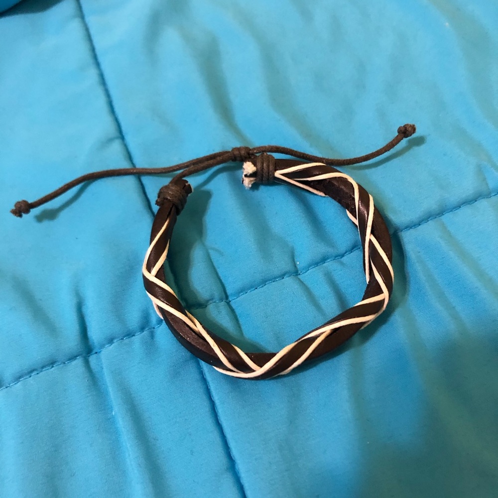 Leather bracelet